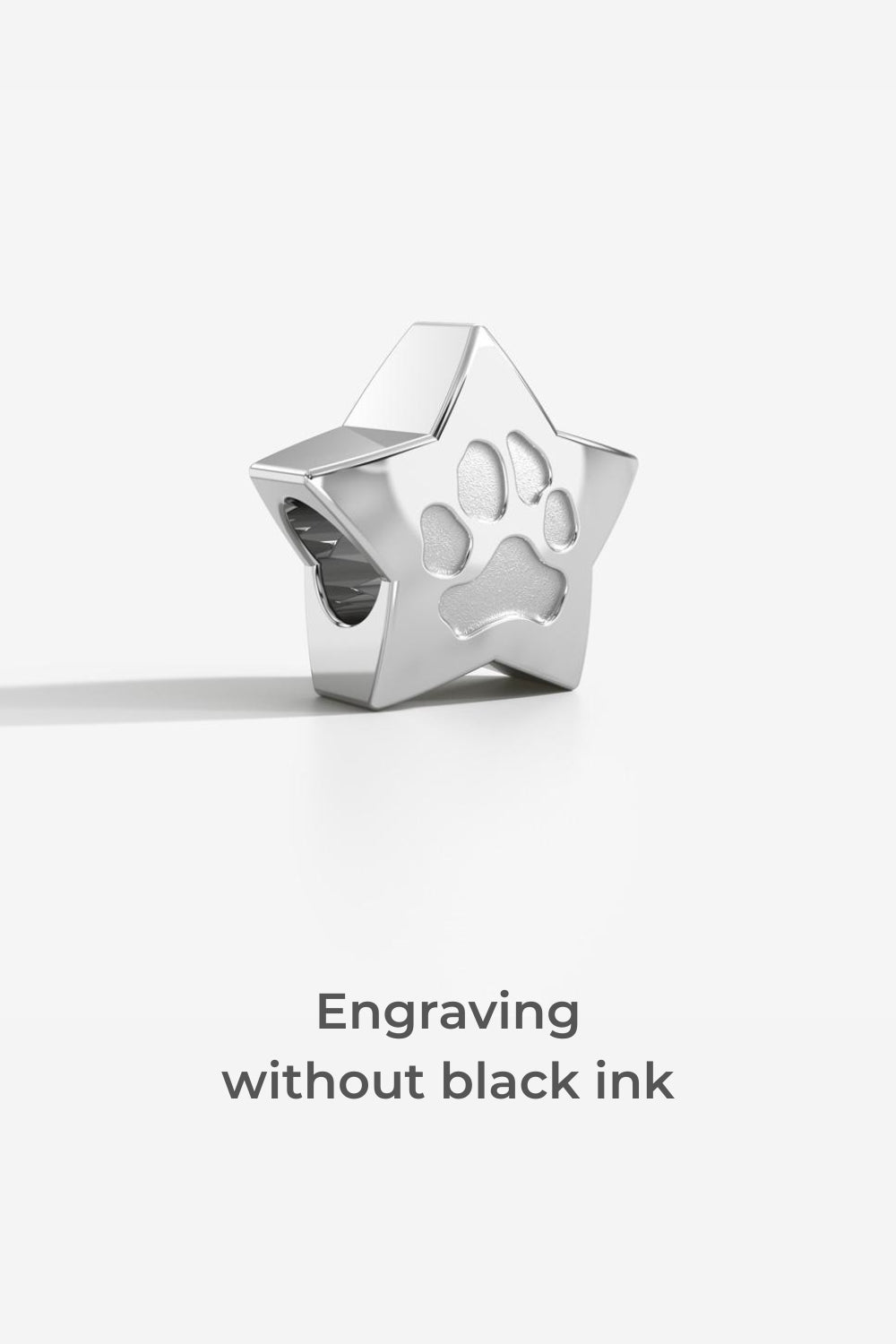 Custom Paw Star Charm for Pandora