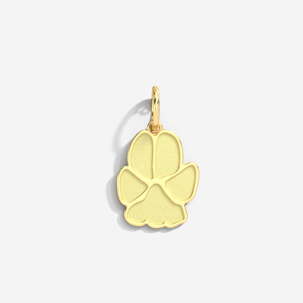 Custom Paw-Shape Pendant