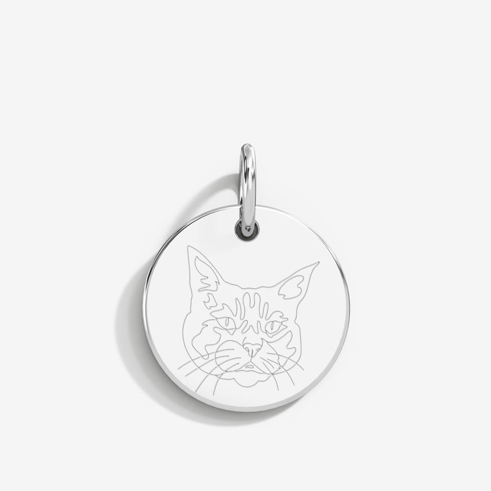 Custom Pet Lineart Pendant