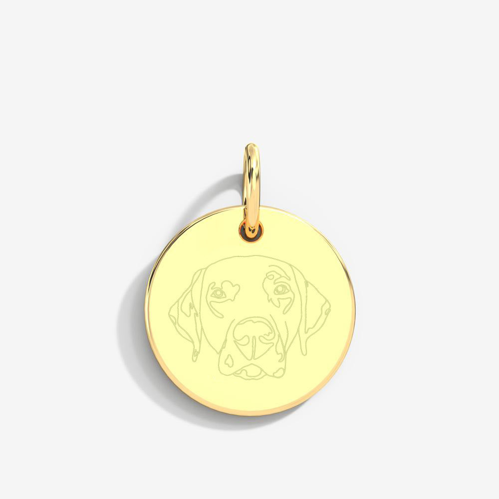 Custom Pet Lineart Pendant