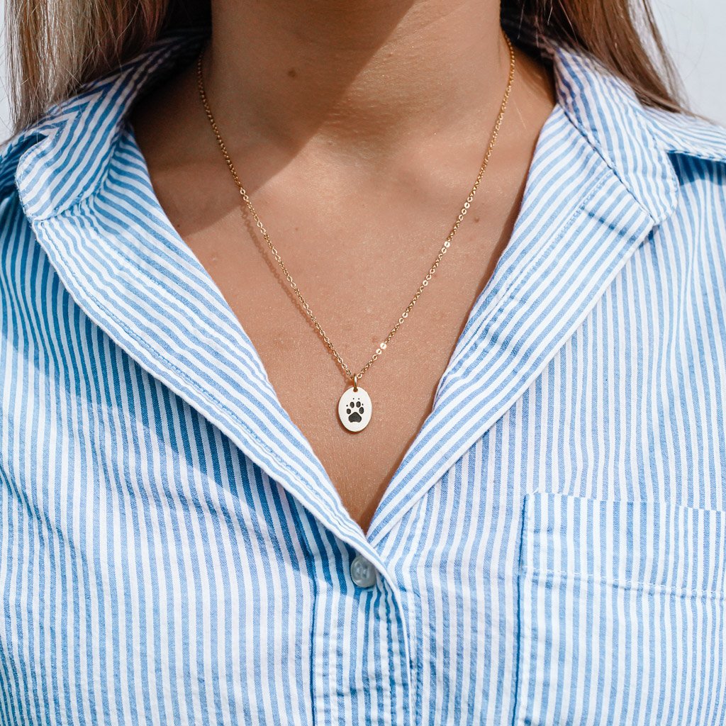 Custom Oval Pendant