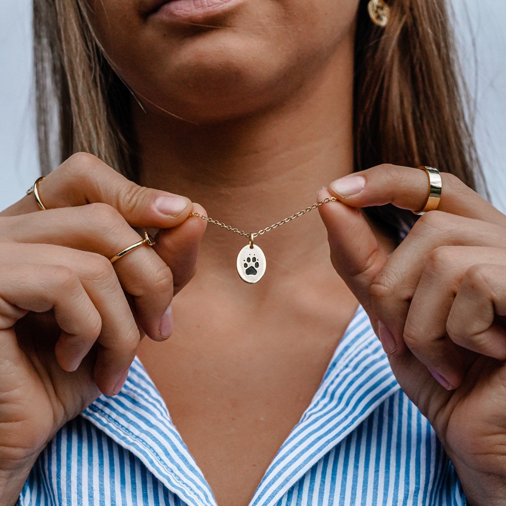 Custom Oval Pendant