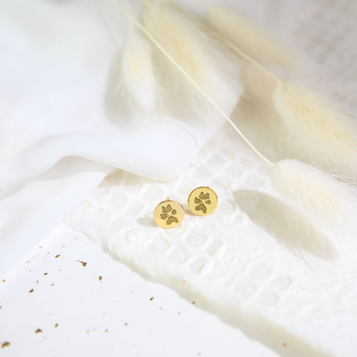 Custom Paw Earrings