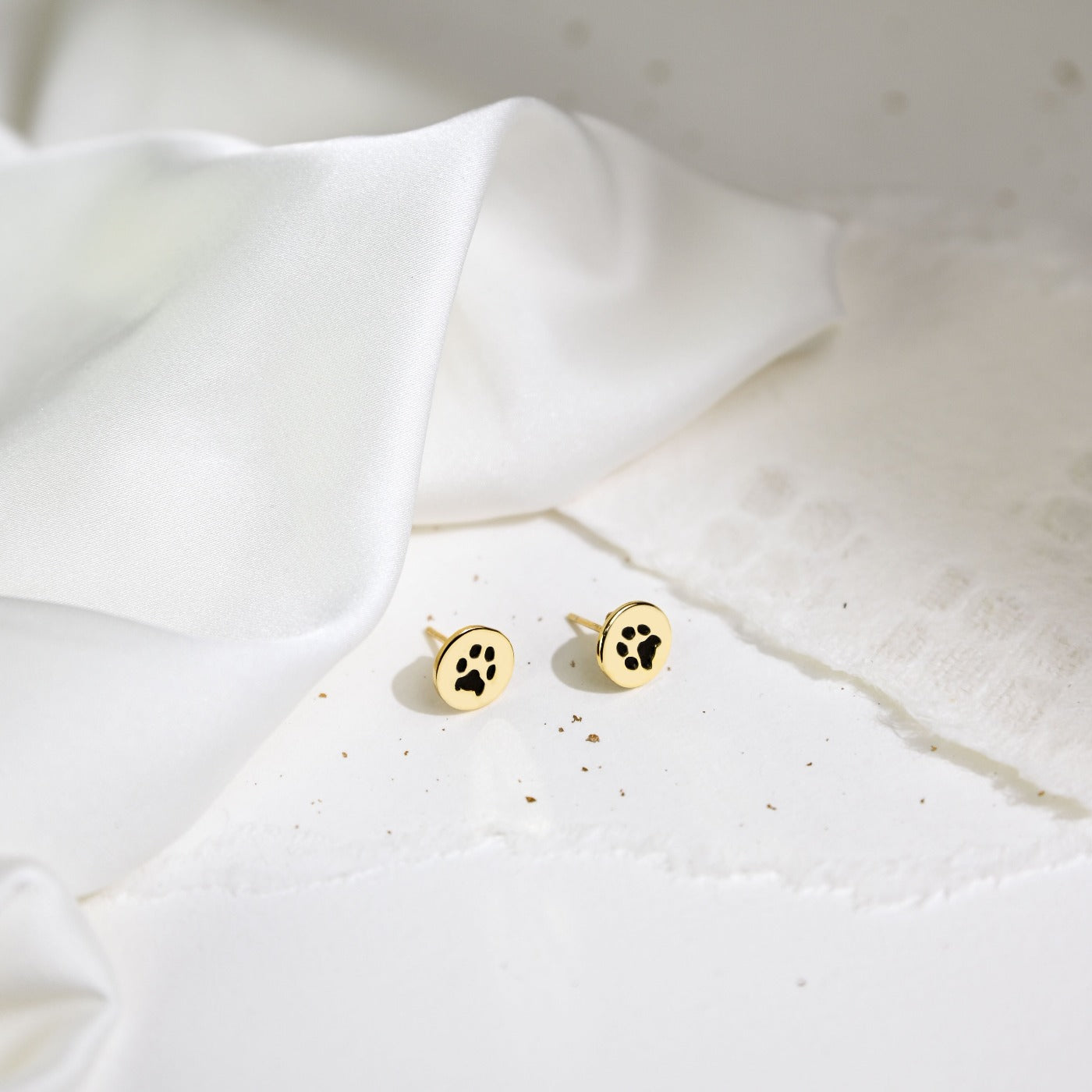 Custom Paw Earrings