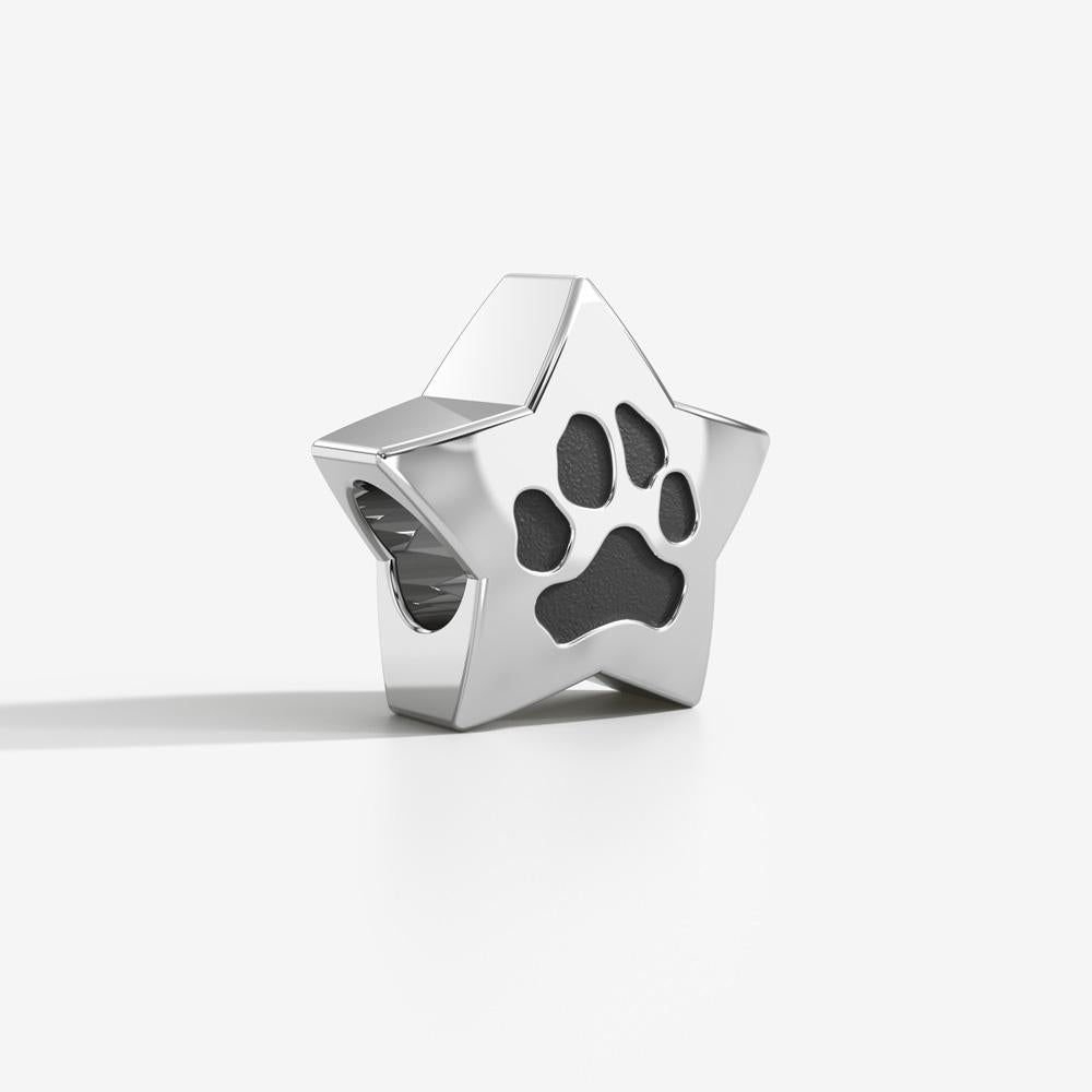 Custom Paw Star Charm for Pandora
