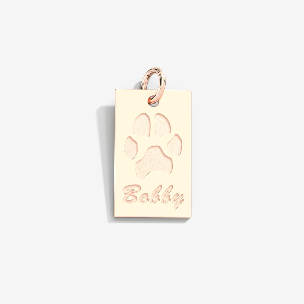 Custom Paw Tag Pendant