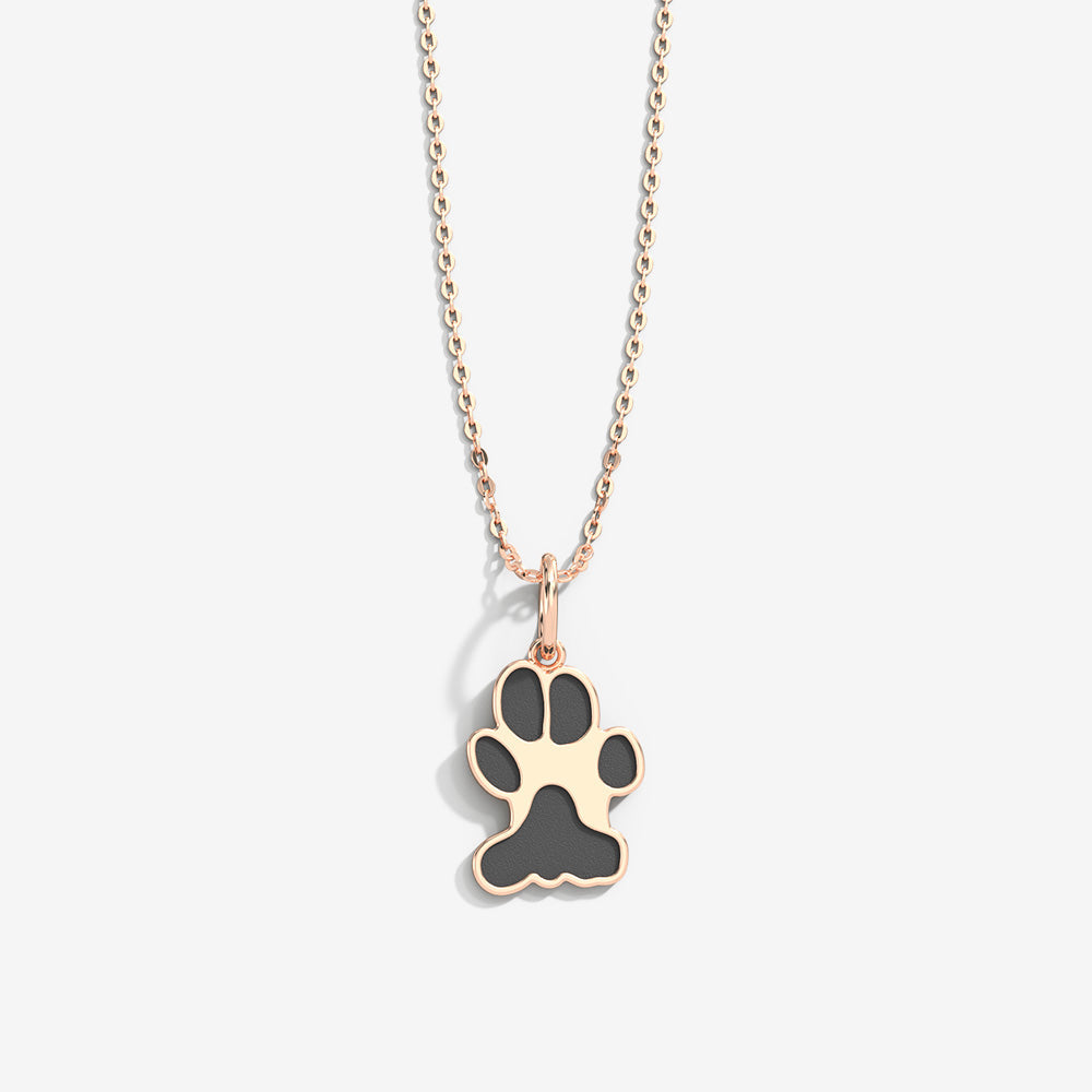 Custom Paw-Shape Necklace