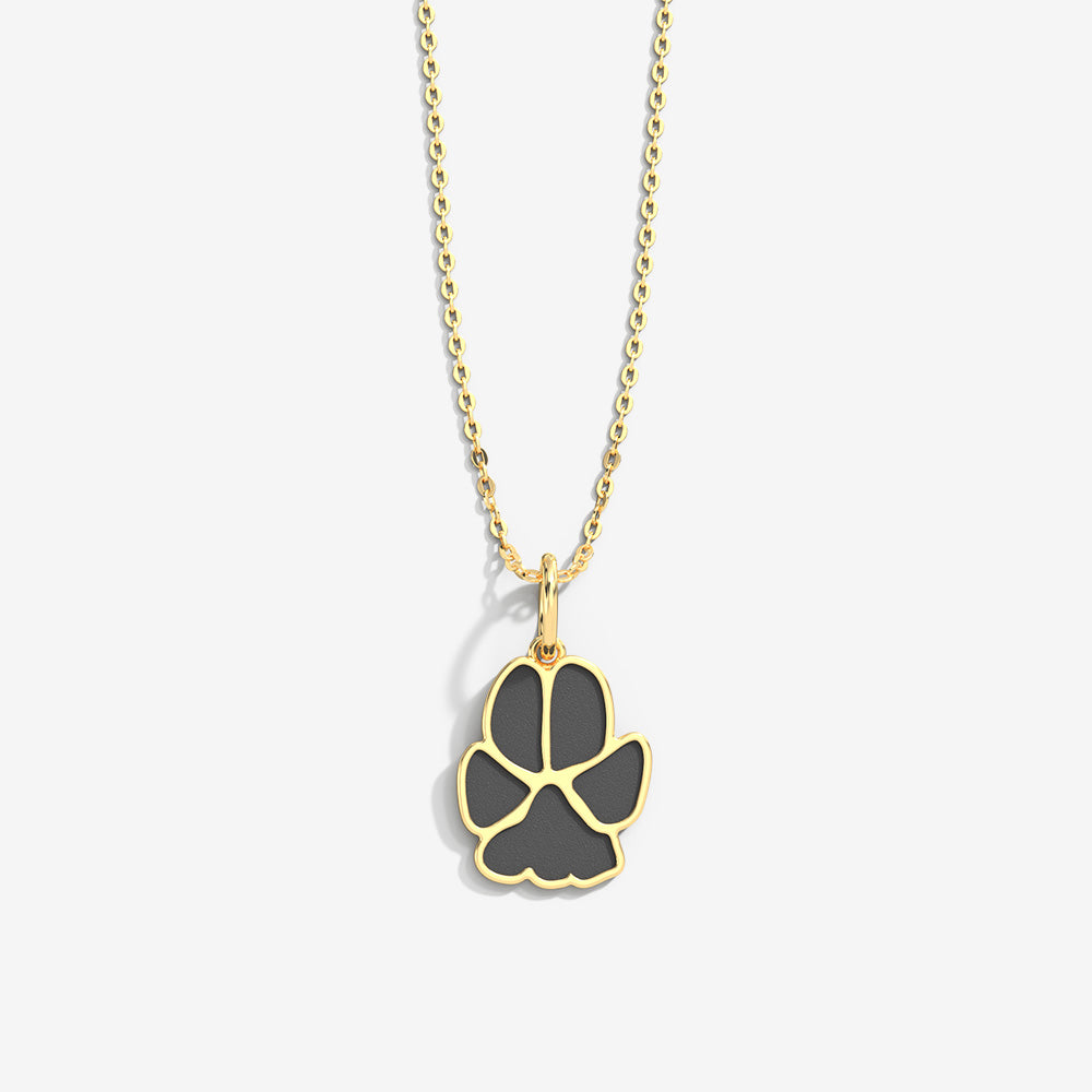 Custom Paw-Shape Necklace