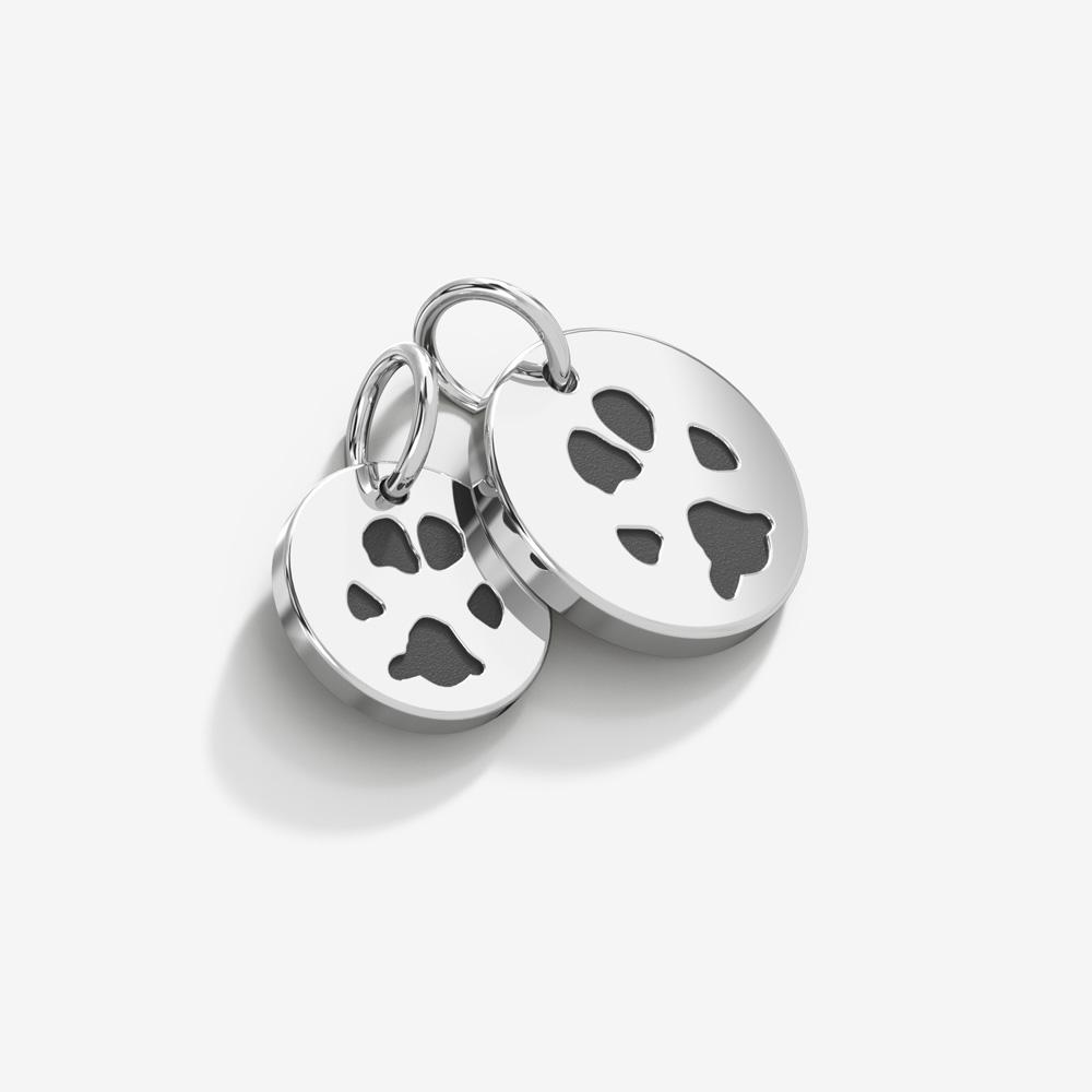 Double-Sided Custom Paw Pendant