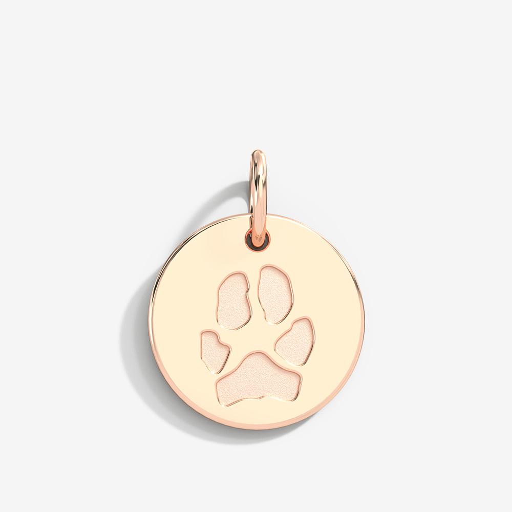 Double-Sided Custom Paw Pendant