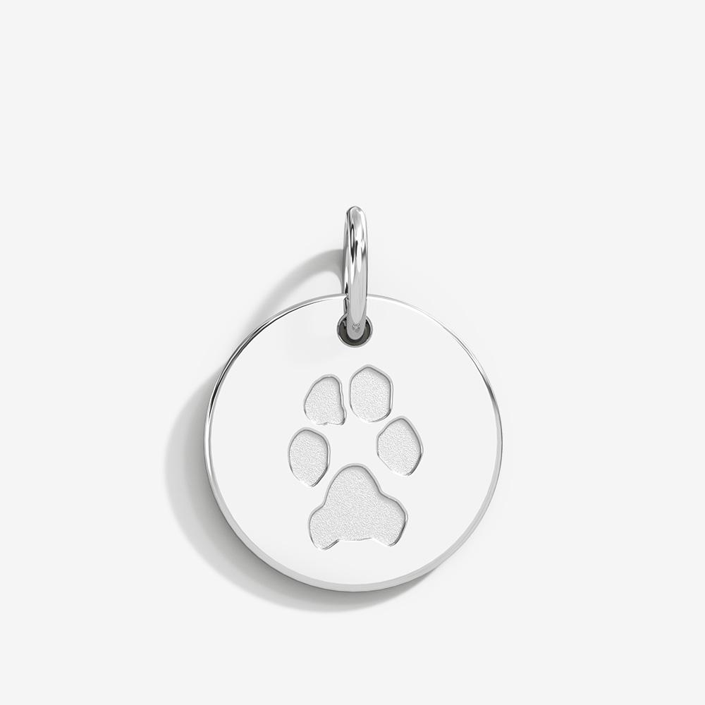Double-Sided Custom Paw Pendant