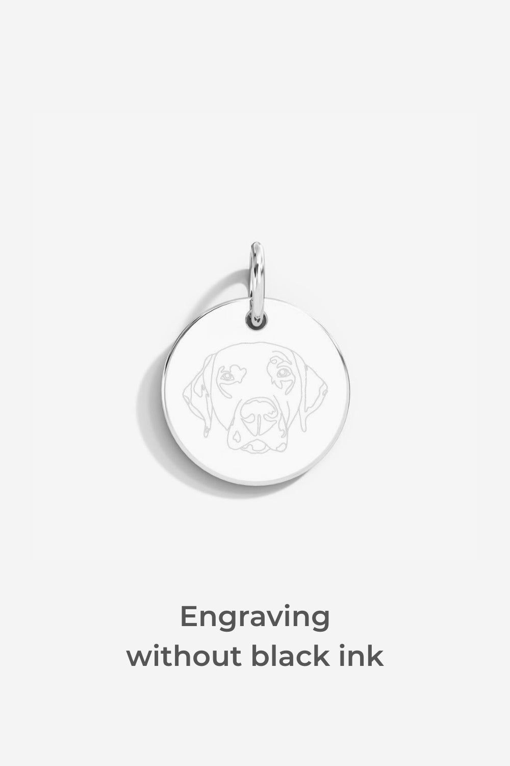 Double-Sided Custom Pet Lineart Pendant