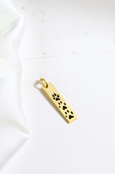 Custom Paw Bar Pendant