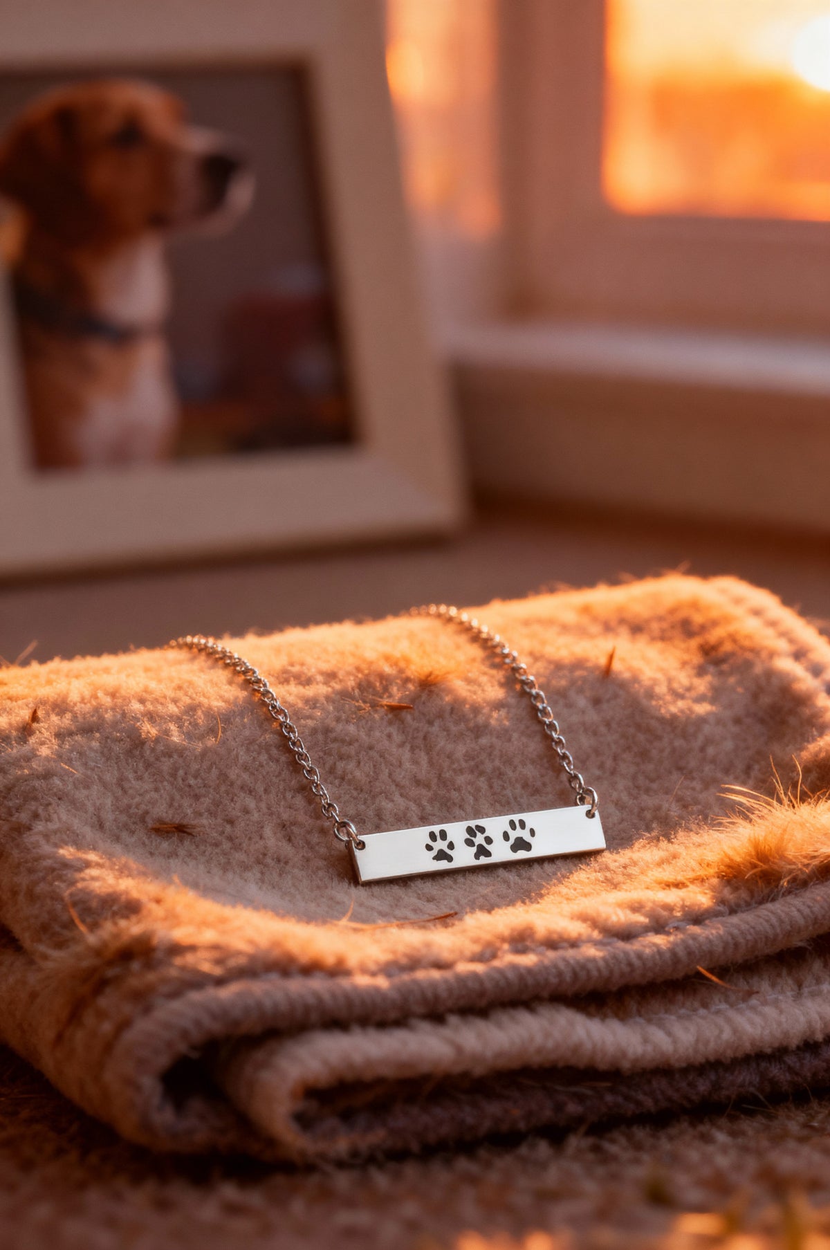 Custom Paw Bar Bracelet