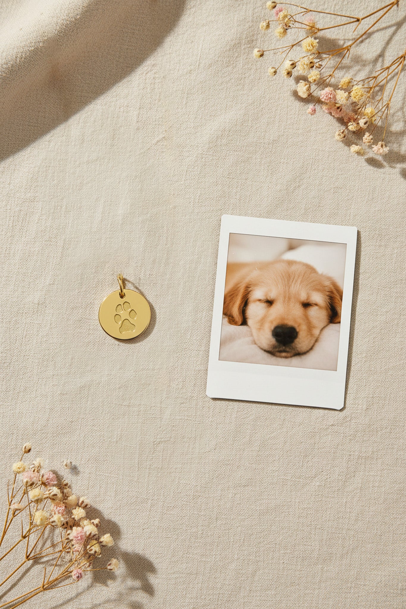 Double-Sided Custom Paw Pendant