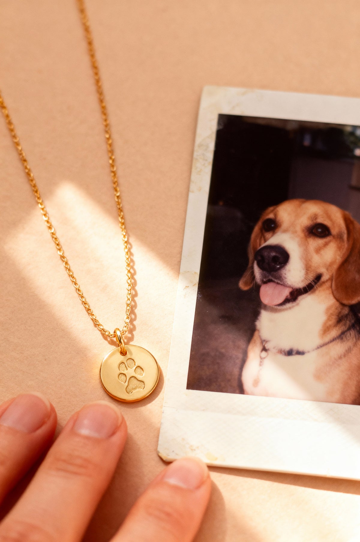 Double-Sided Custom Paw Necklace