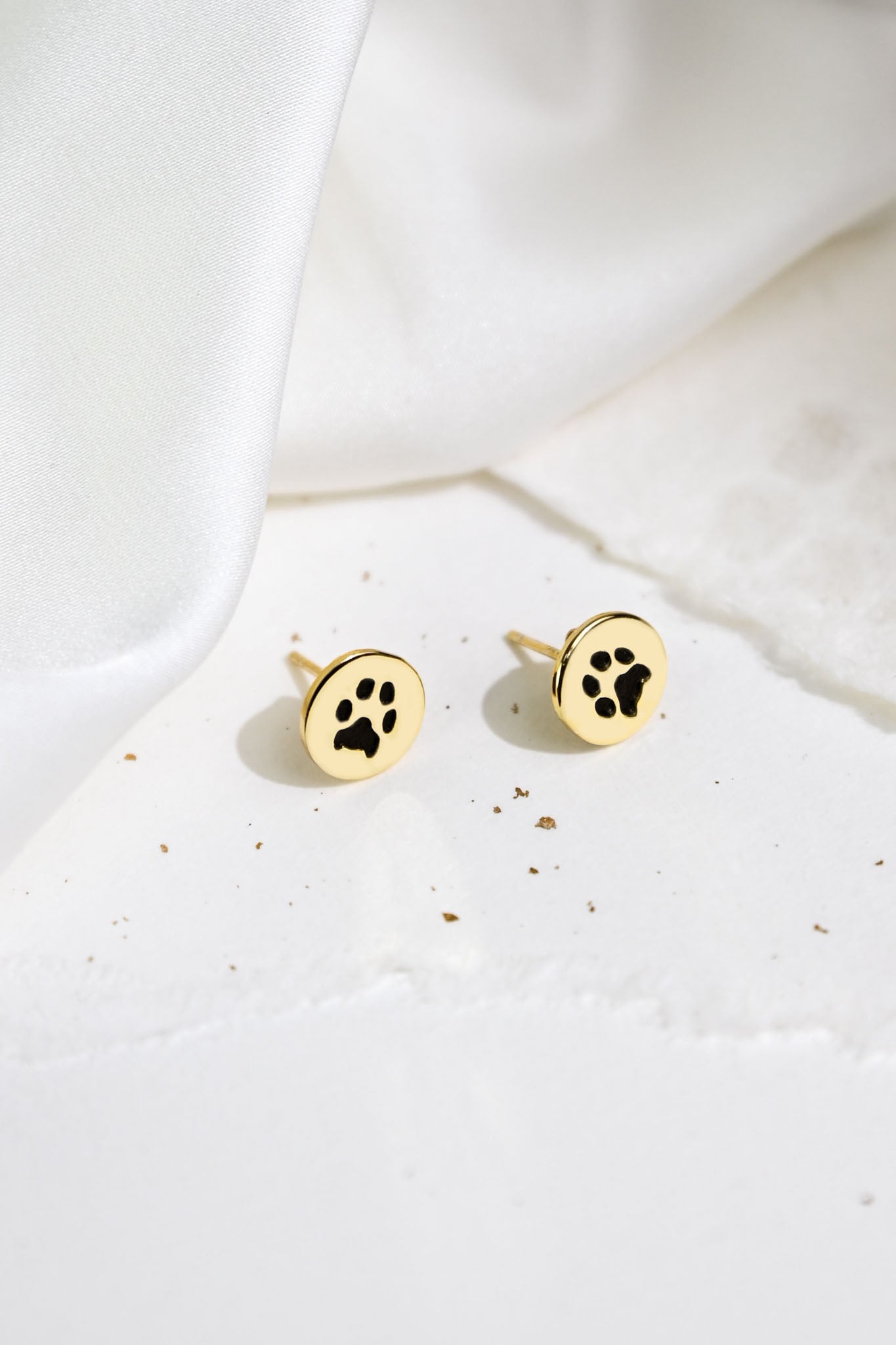 Custom Paw Earrings