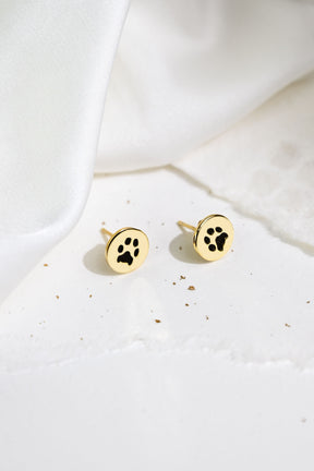 Custom Paw Earrings