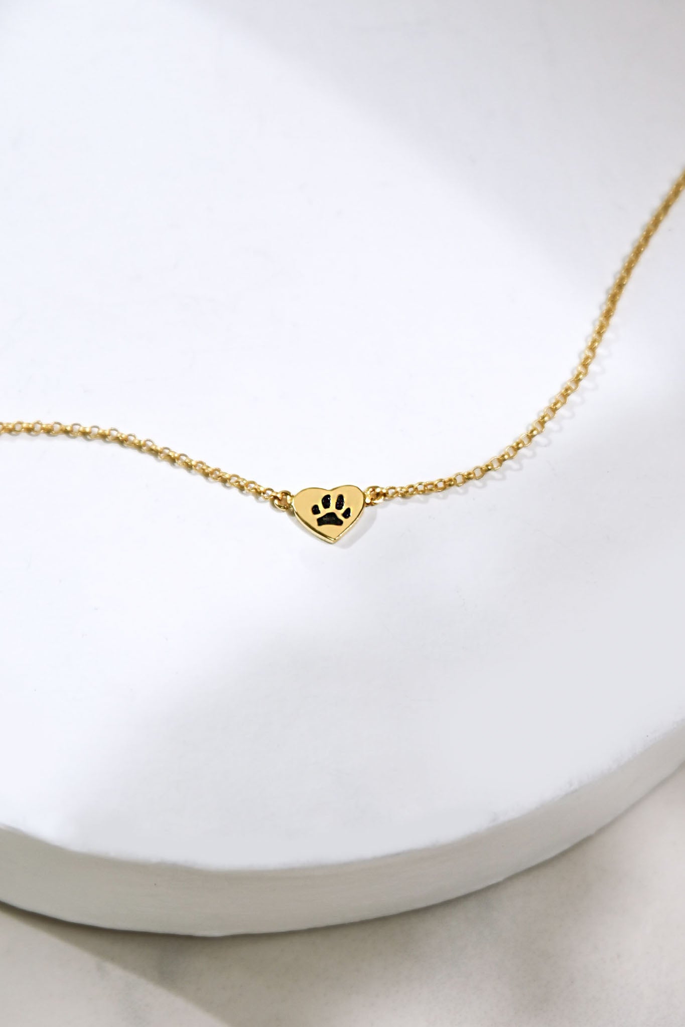 Custom Paw Heart Bracelet