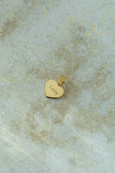 Double-Sided Custom Paw Heart Pendant