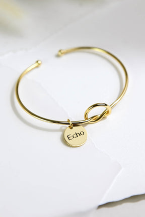 Custom Paw Knot Bracelet