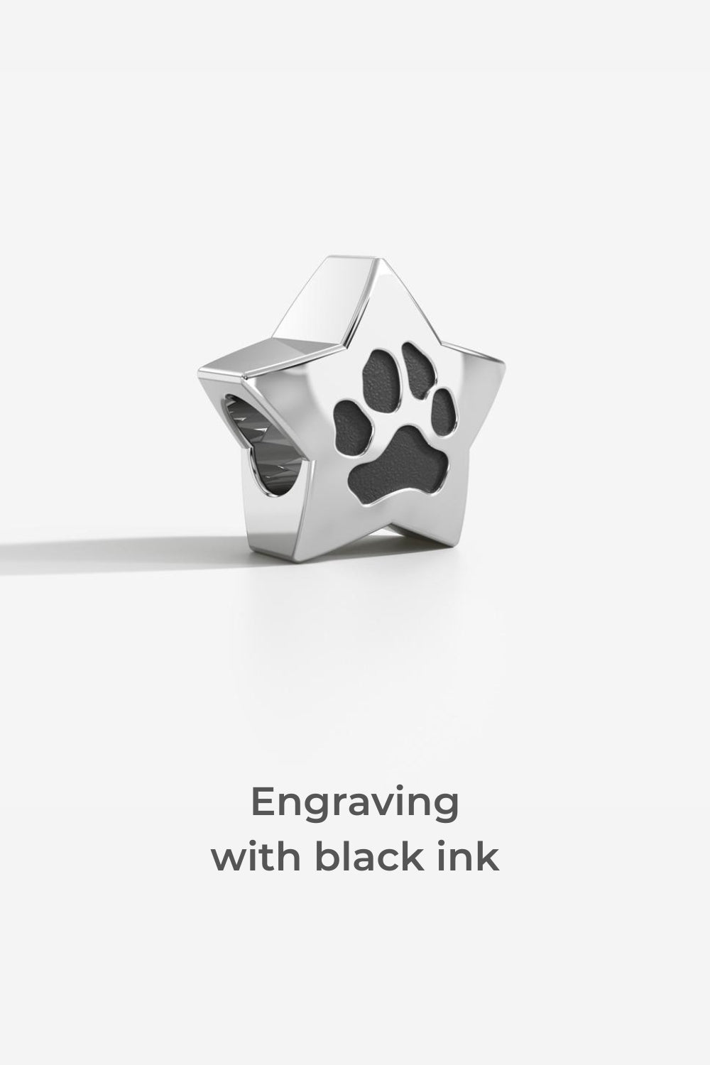 Custom Paw Star Charm for Pandora