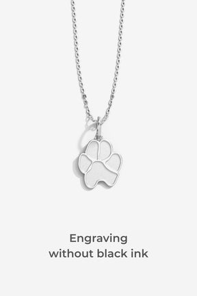 Custom Paw-Shape Necklace