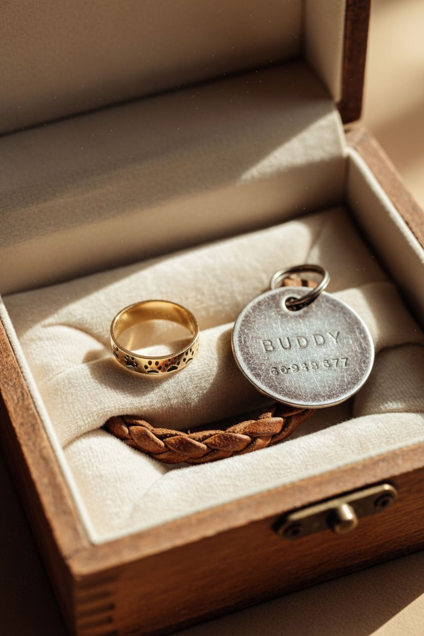 Custom Wide Paw Ring