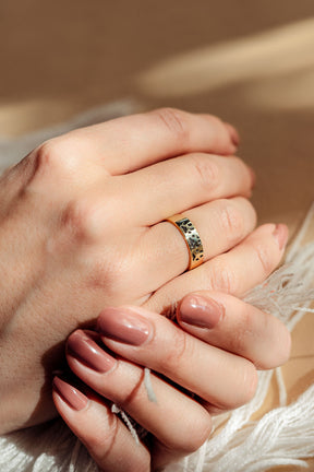 Custom Wide Paw Ring