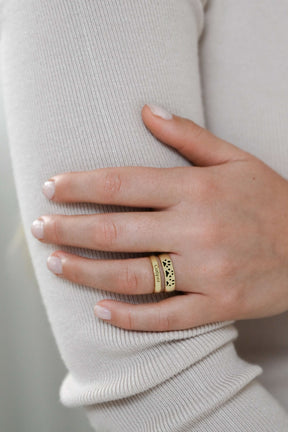 Custom Wide Paw Ring