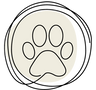 logo of Custom Paw Jewelry | Personalized Pet's Paw Print Jewelry Shop