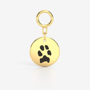 Custom Paw Hanging Charm for Pandora