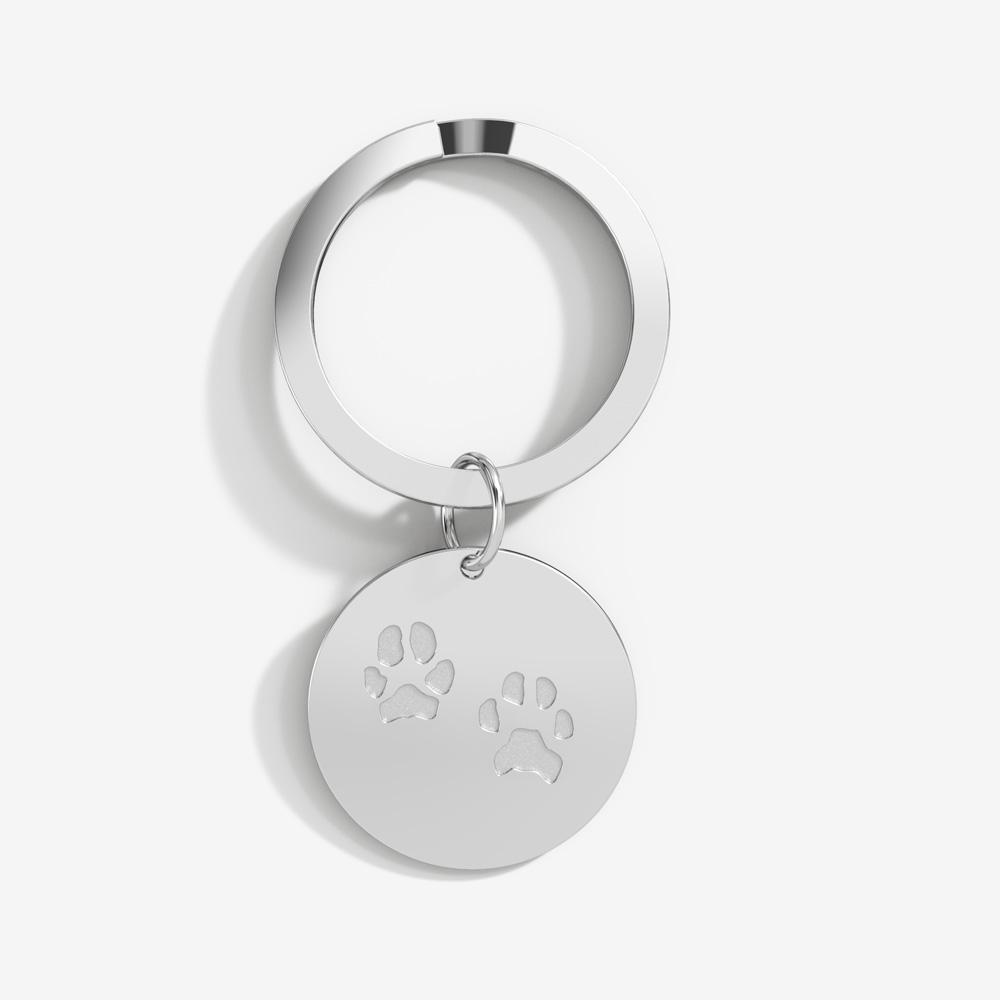 Custom Paw Keychain